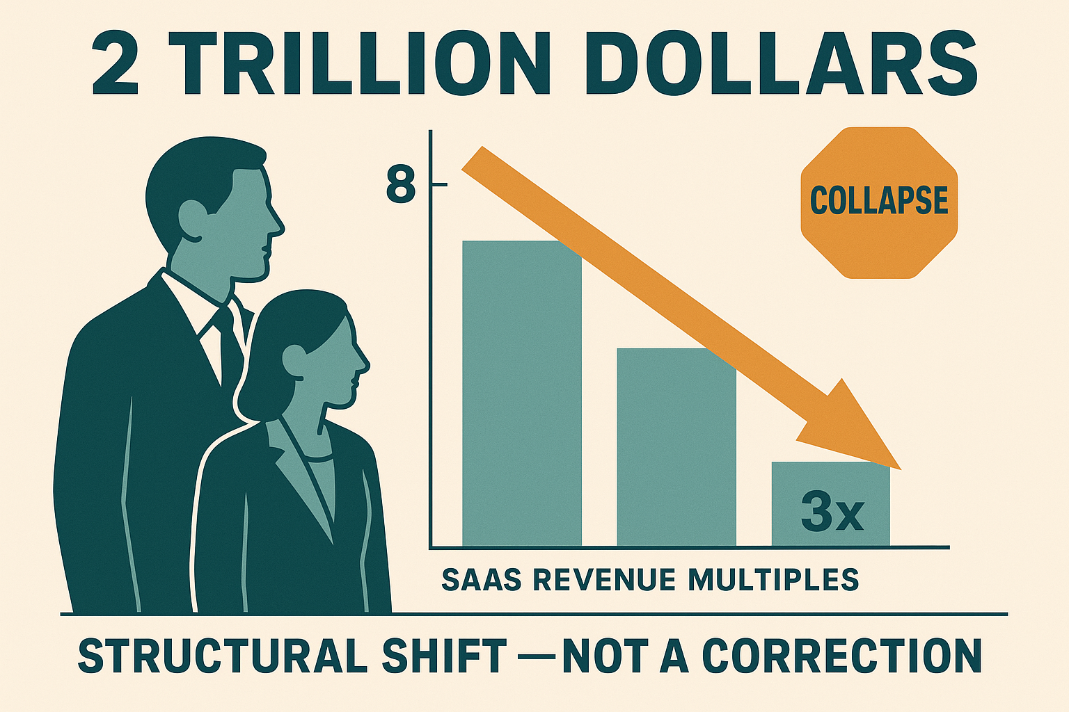 SaaS valuation compression and structural repricing in the agentic era