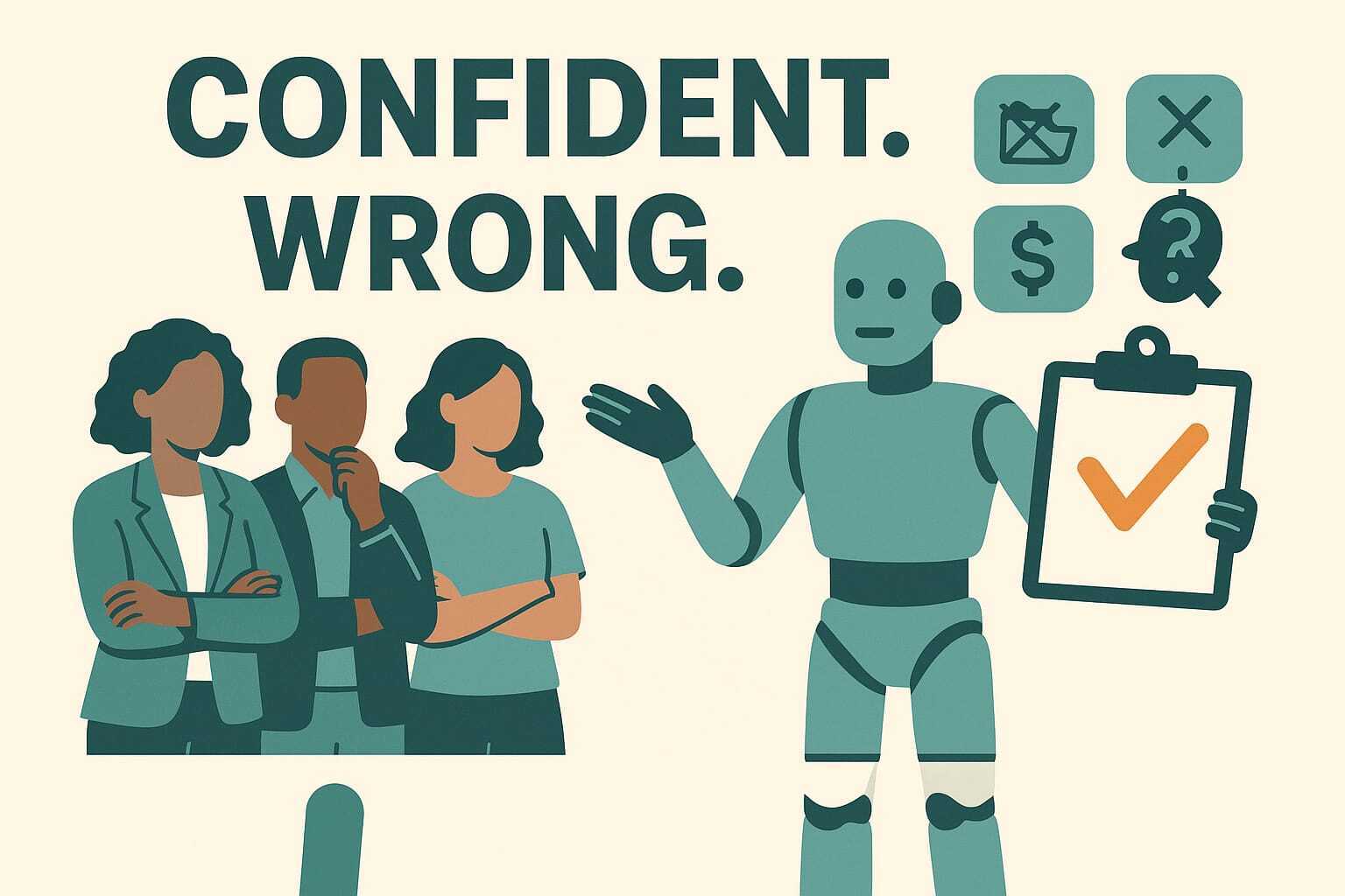 Agentic AI hallucination: confident but wrong